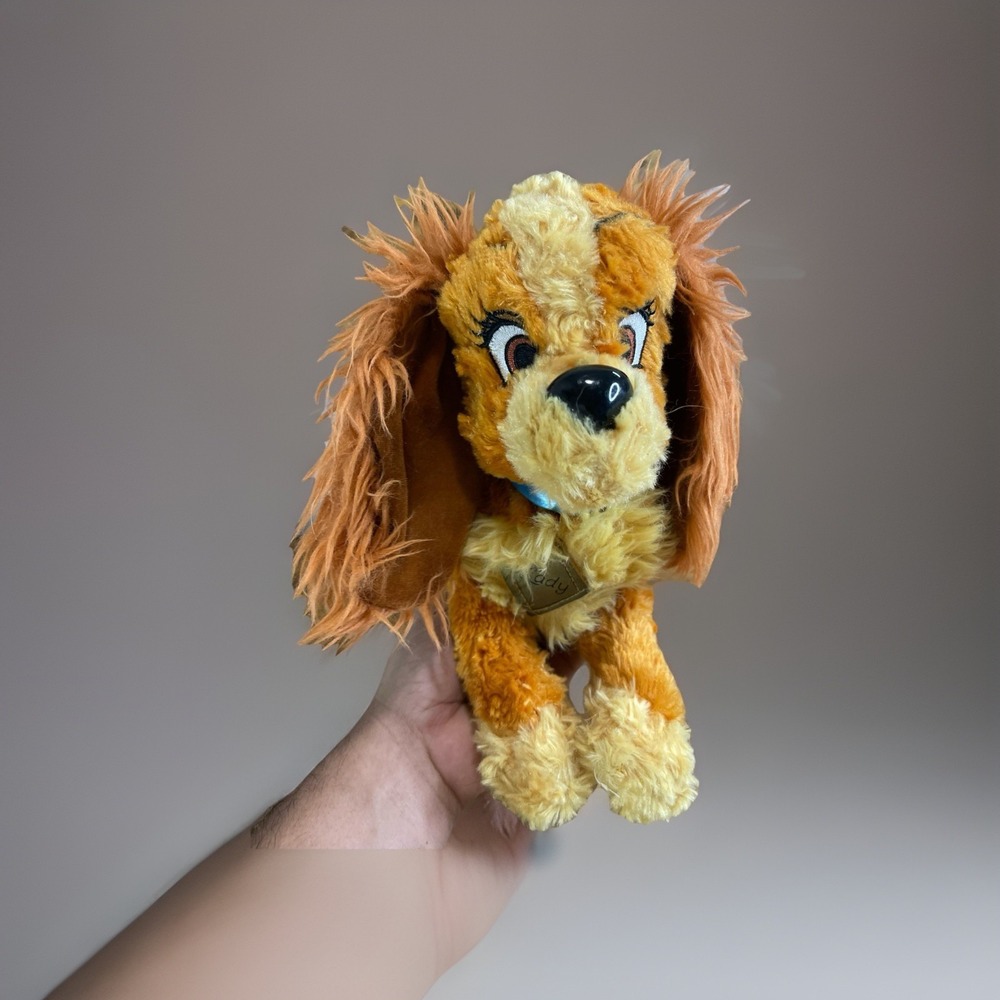Disney Store Soft Plush Toy Lady from Lady and the Tramp